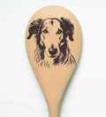Borzoi Wooden Spoon