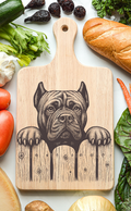 Cane Corso Cutting Cheese Board