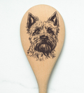 Carian Terrier Wooden Spoon