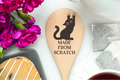 Cat Made From Scratch Wooden Cooking Spoon Kitchen