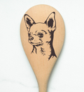 Chihuahua - Short Wooden Spoon