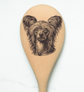 Chinese Crested Wooden Spoon