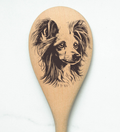 Chinese Crested Wooden Spoon