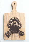 Cockapoo Dark Cutting Cheese Board