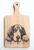 Coonhound Cutting Cheese Board