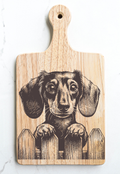 Dachshund Cutting Cheese Board