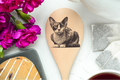 Cat Devon Rex Wooden Cooking Spoon Kitchen