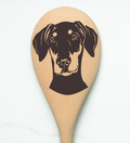 Doberman - Floppy Wooden Spoon