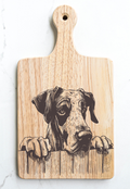 Great Dane Cutting Cheese Board