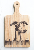 Greyhound Cutting Cheese Board