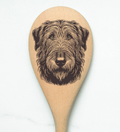 Irish Wolfhound Wooden Spoon