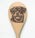 Rottweiler Wooden Spoon