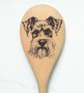 Schnauzer Wooden Spoon