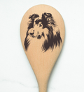 Shetland Sheepdog Wooden Spoon