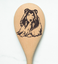 Shetland Sheepdog Wooden Spoon