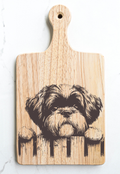Shih Tzu Cutting Cheese Board