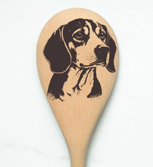Beagle Wooden Spoon