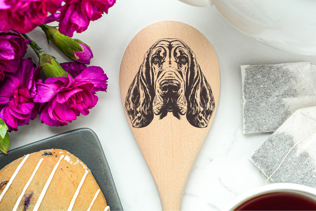 Bloodhound Wooden Spoon