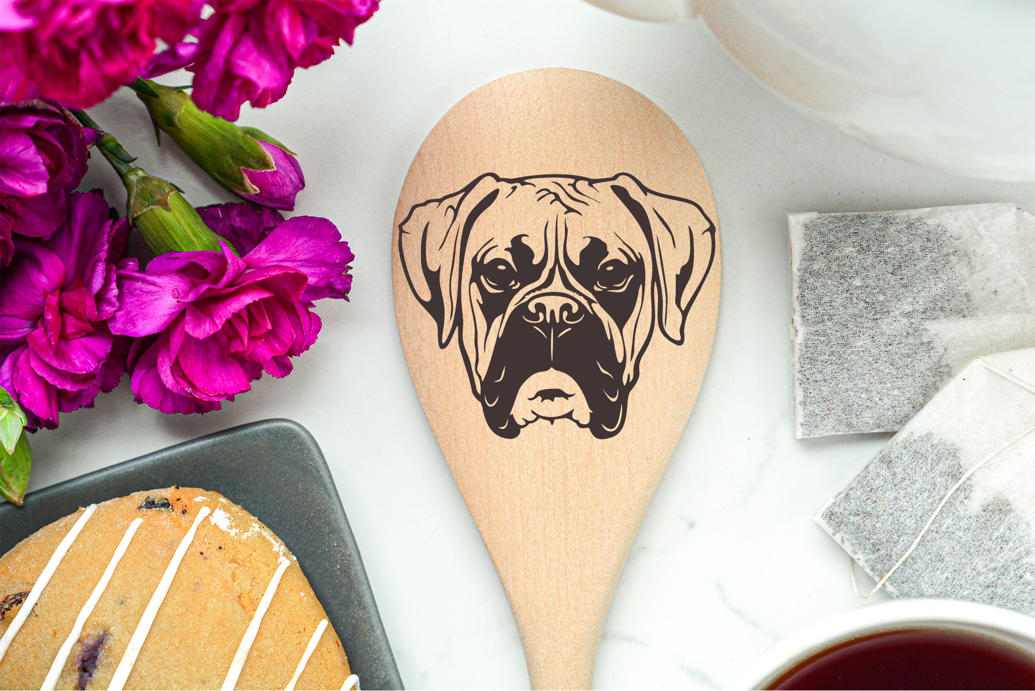 Boxer1 Wooden Spoon