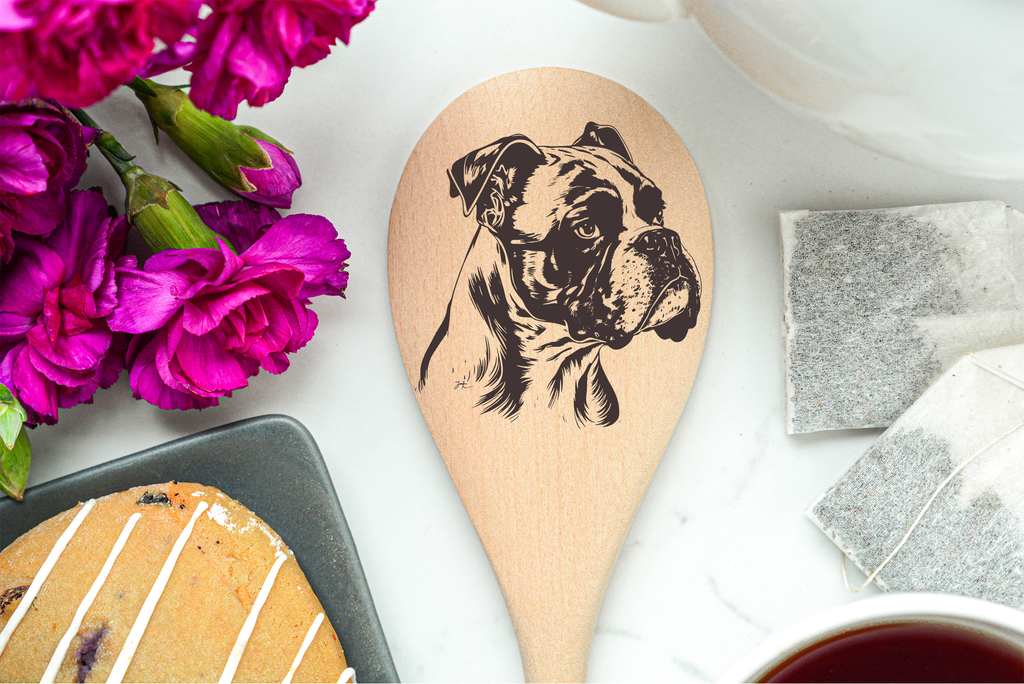 Boxer2 Wooden Spoon