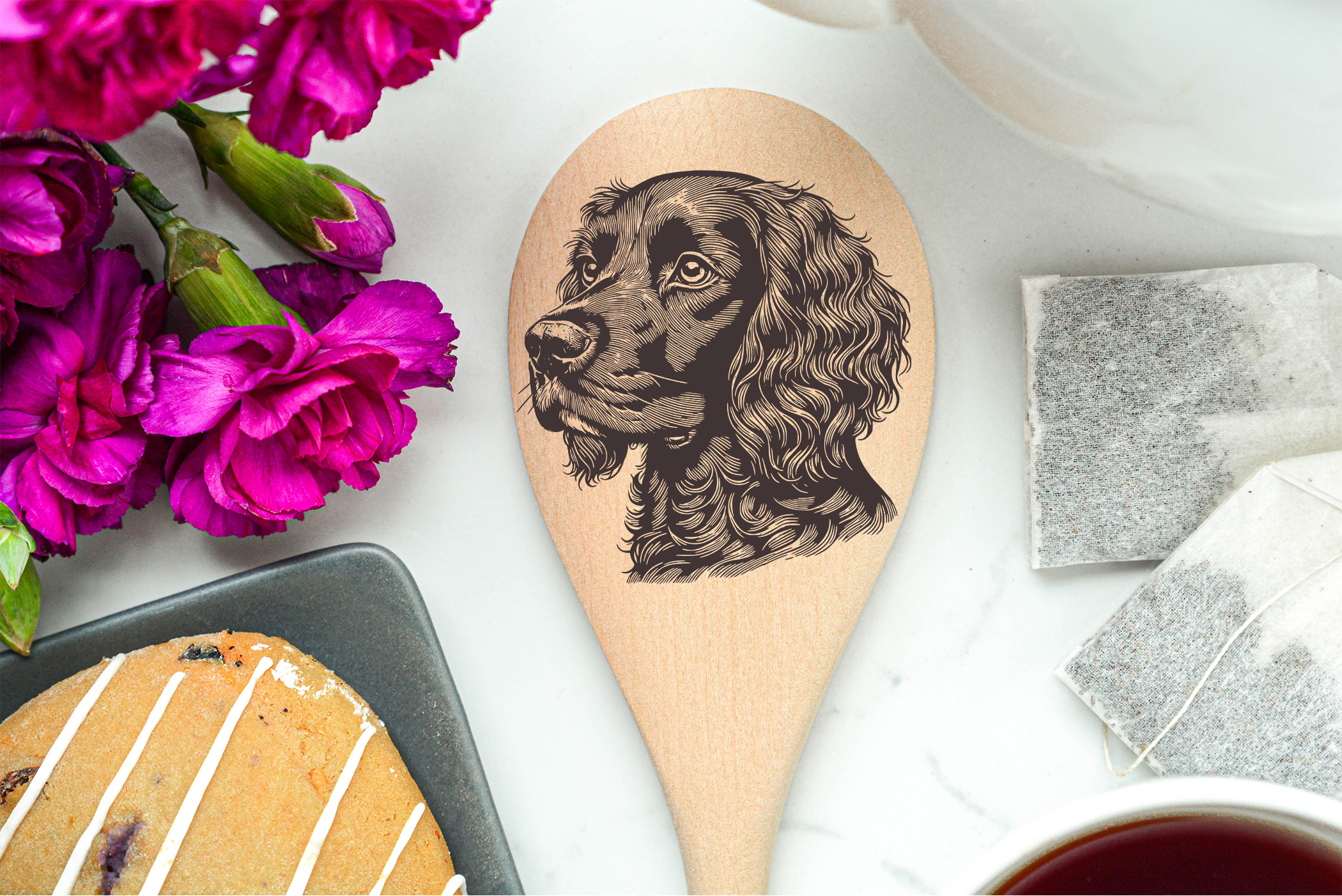 Boykin Spaniel Wooden Spoon