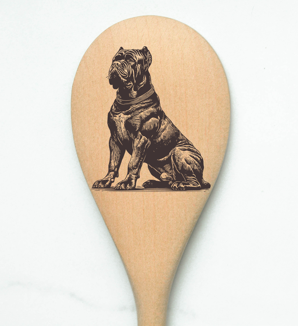 Cane Corso Wooden Spoon