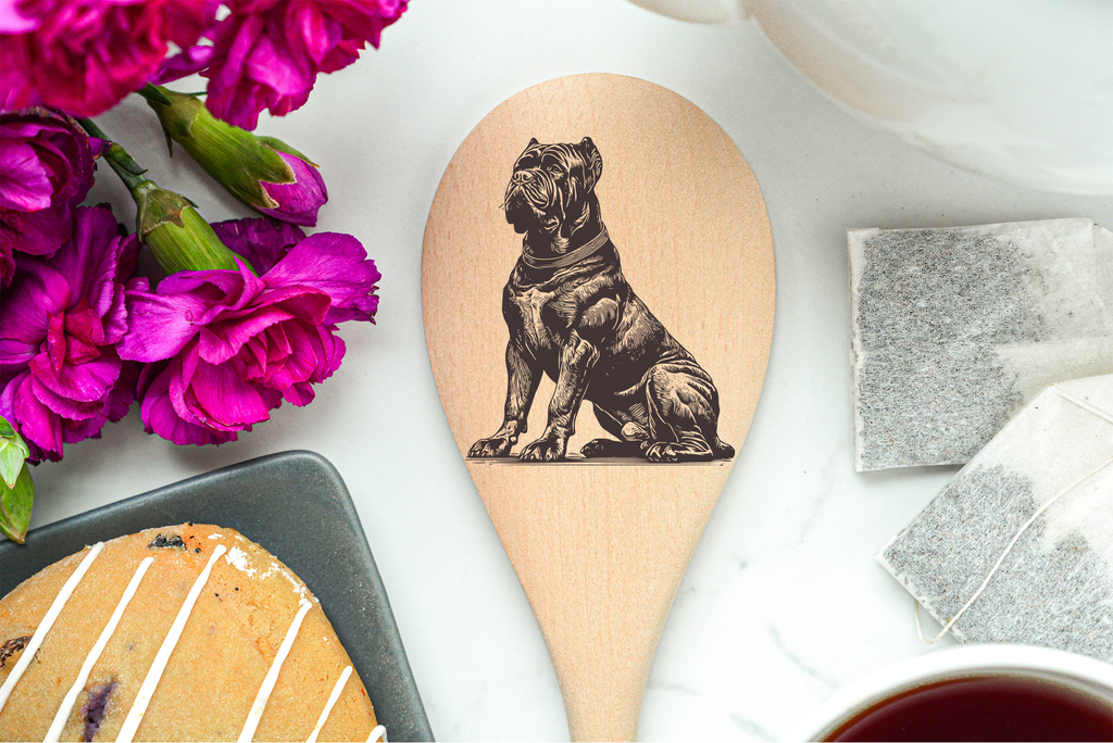 Cane Corso Wooden Spoon