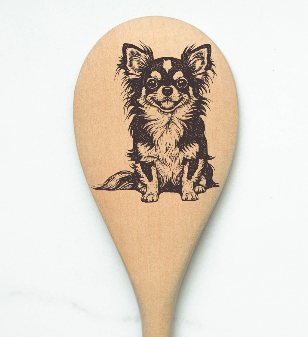 Chihuahua - Baby Wooden Spoon