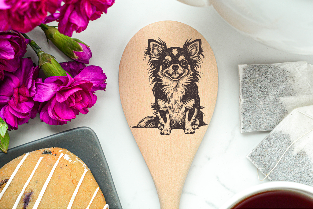 Chihuahua - Baby Wooden Spoon