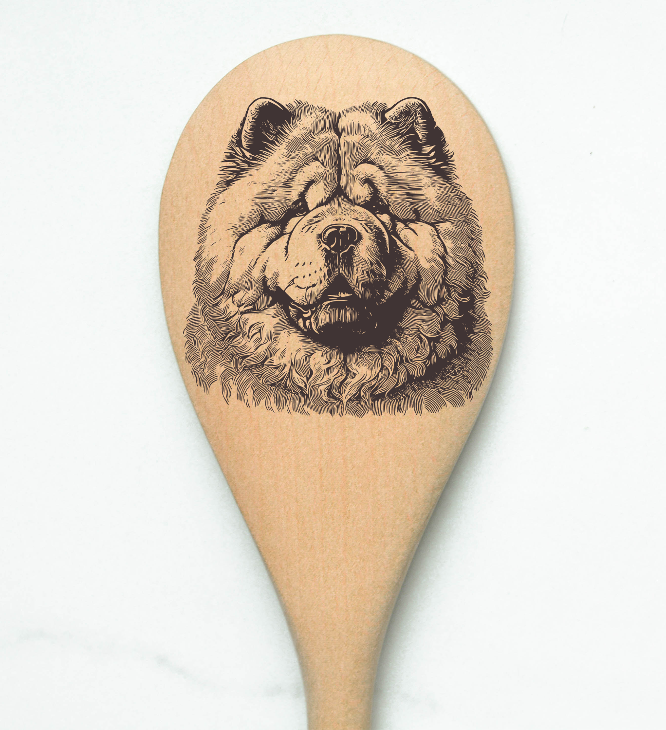 Chow Chow Wooden Spoon