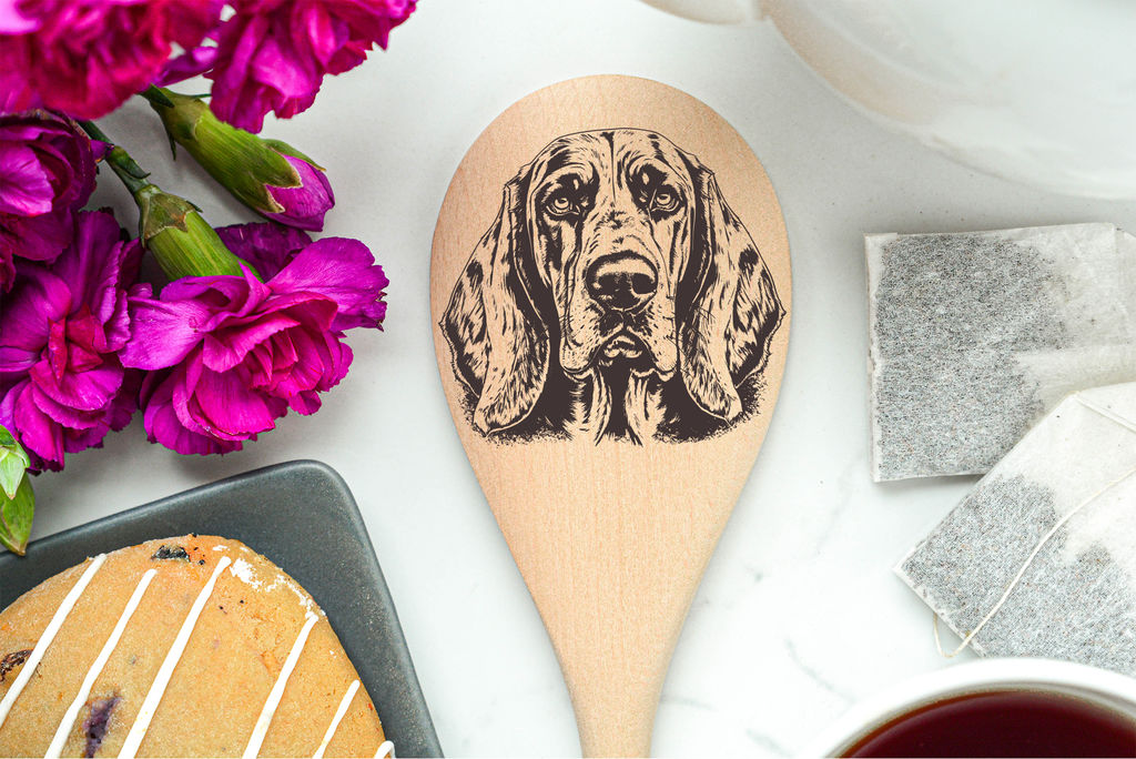 Coonhound Wooden Spoon