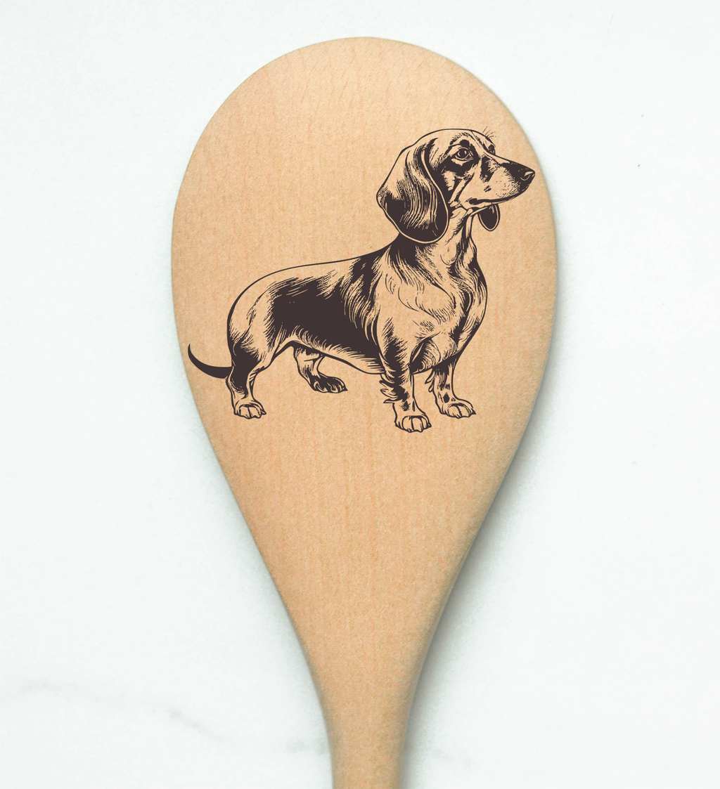 Dachshund - Wiener Wooden Spoon