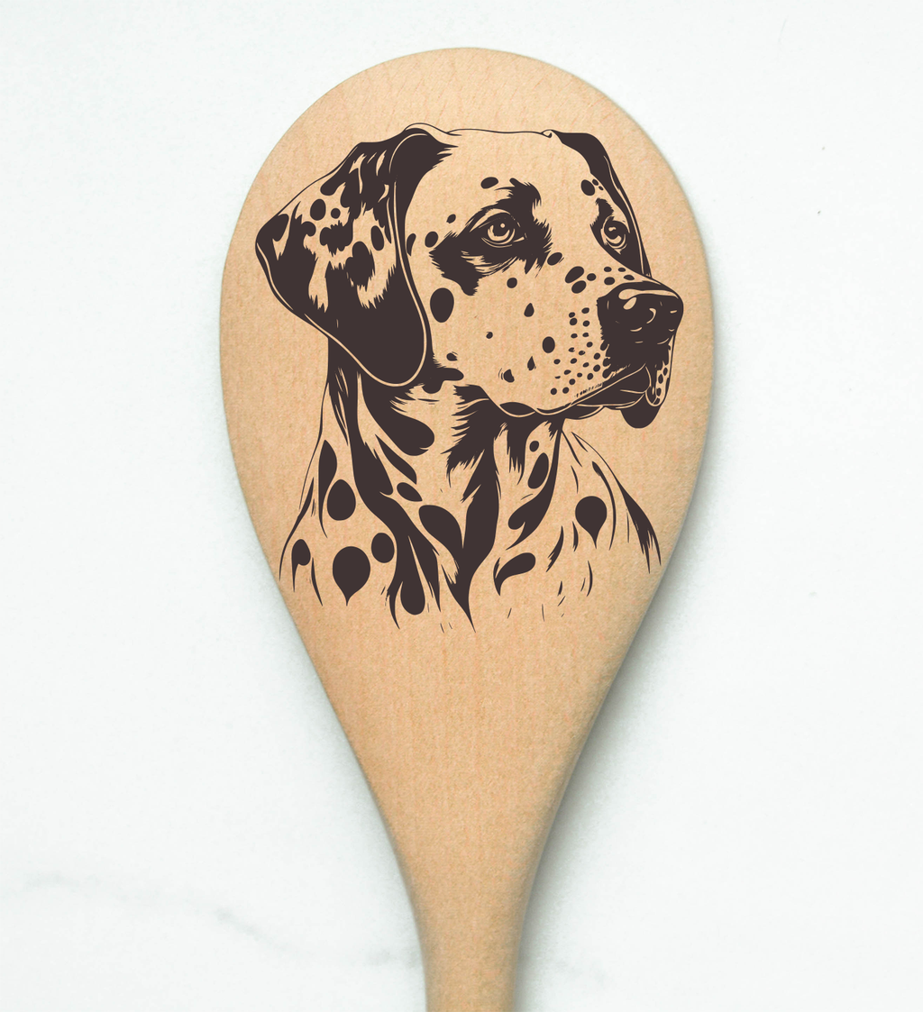 Dalmatian Wooden Spoon