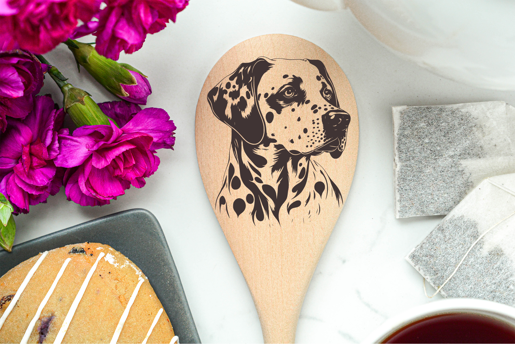 Dalmatian Wooden Spoon