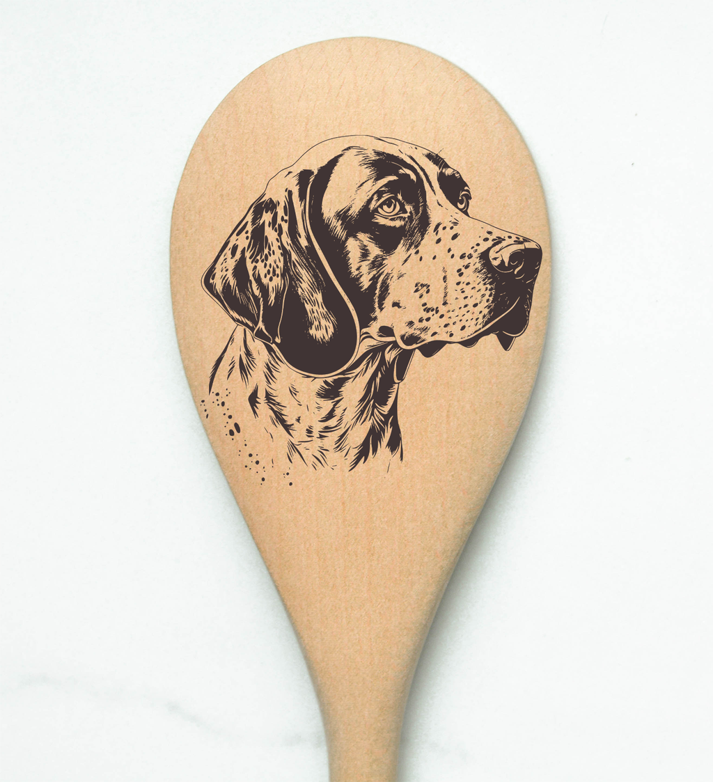 English Pointer Wooden Spoon