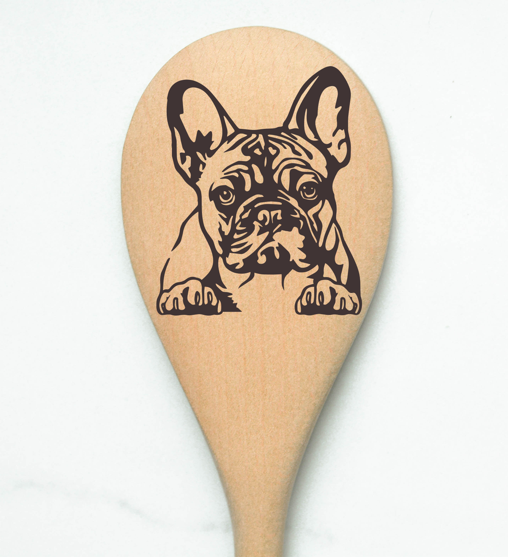 French Bulldog 1 Wooden Spoon