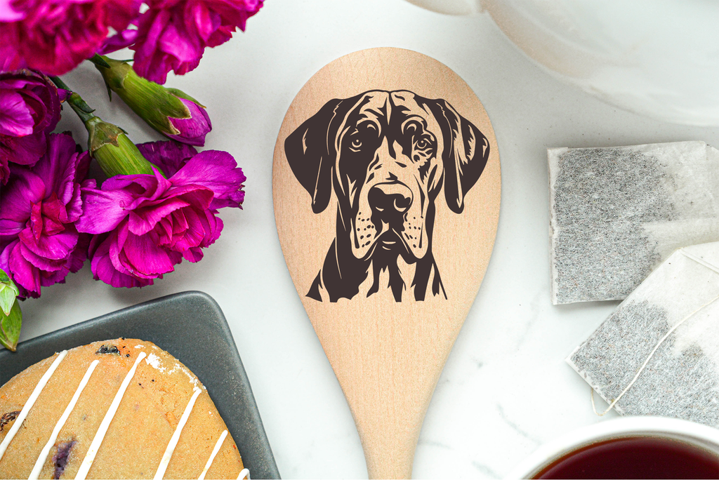 Great Dane - Floppy Wooden Spoon