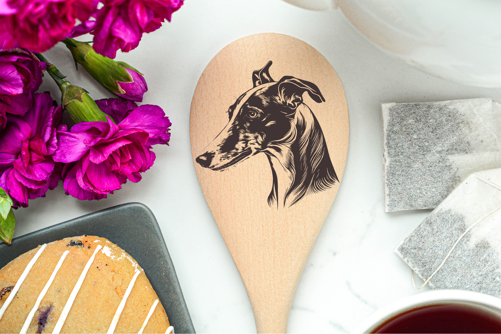 Greyhound Wooden Spoon