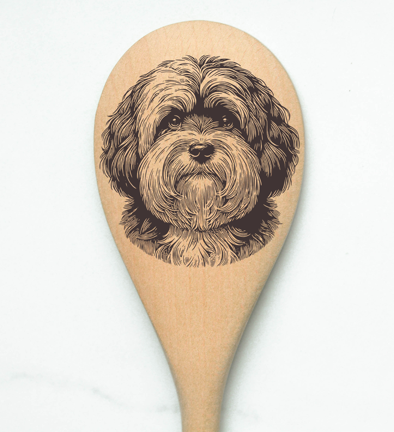 Havanese Wooden Spoon