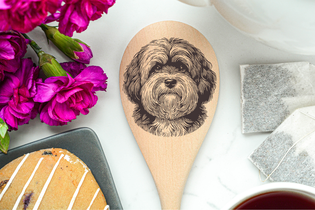 Havanese Wooden Spoon