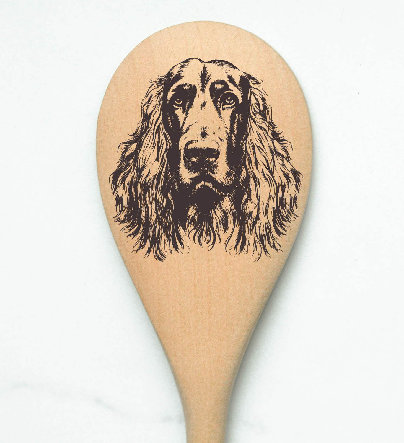 Irish Setter Wooden Spoon