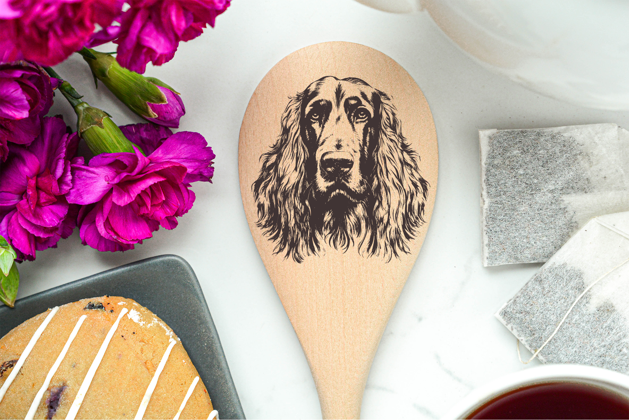 Irish Setter Wooden Spoon