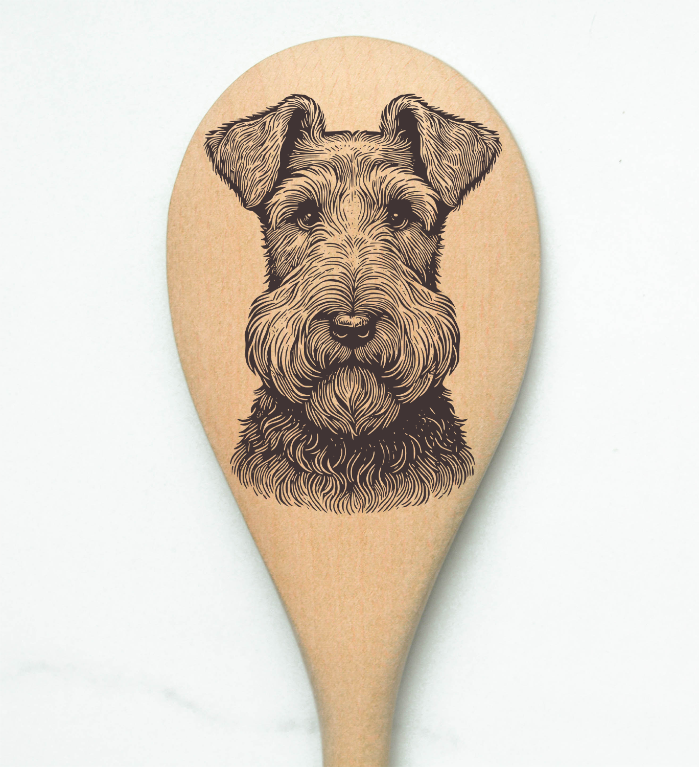 Irish Terrier Wooden Spoon
