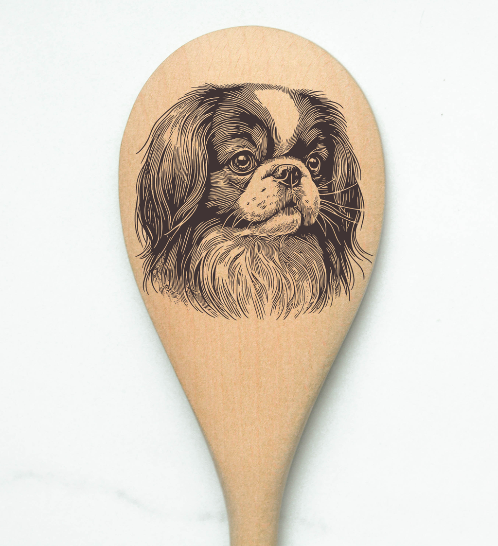 Japanese Chin Wooden Spoon