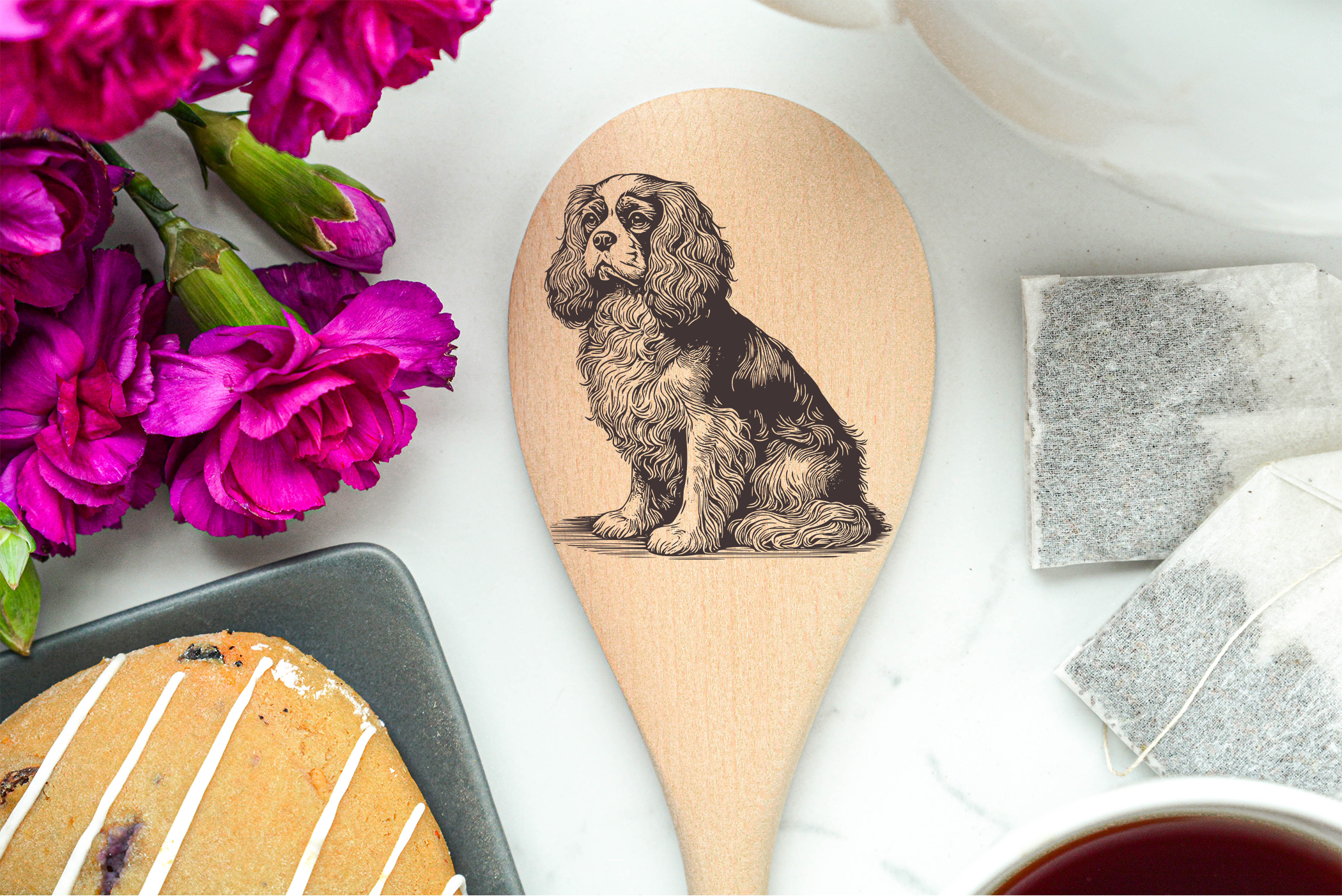 King Charles Body Wooden Spoon