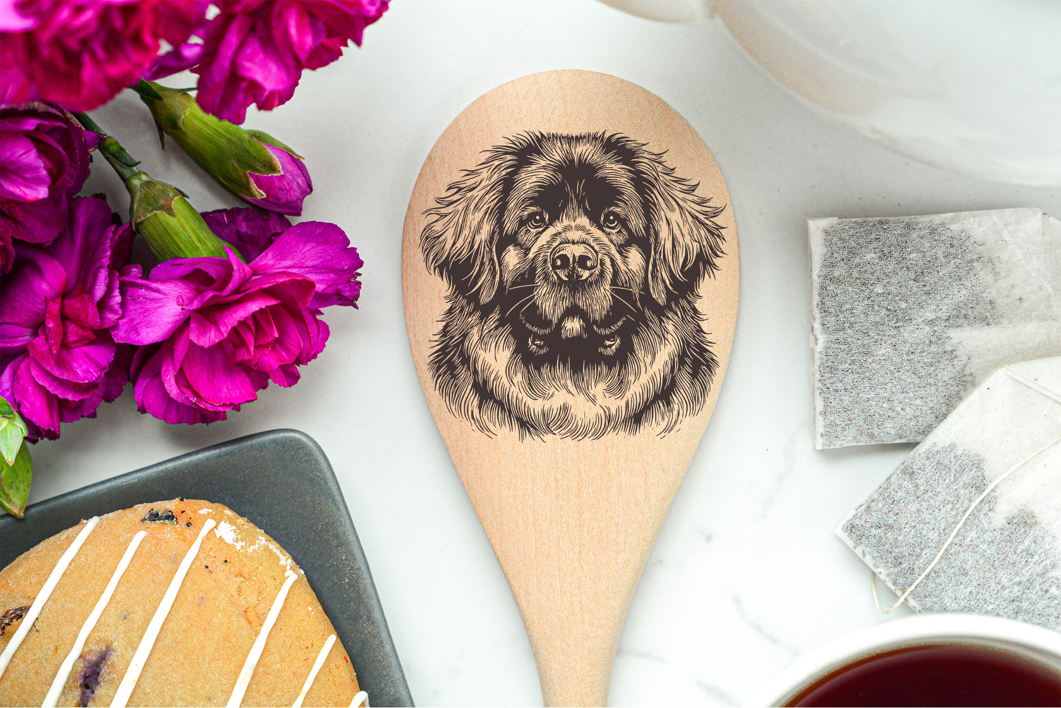 Leonberger Wooden Spoon
