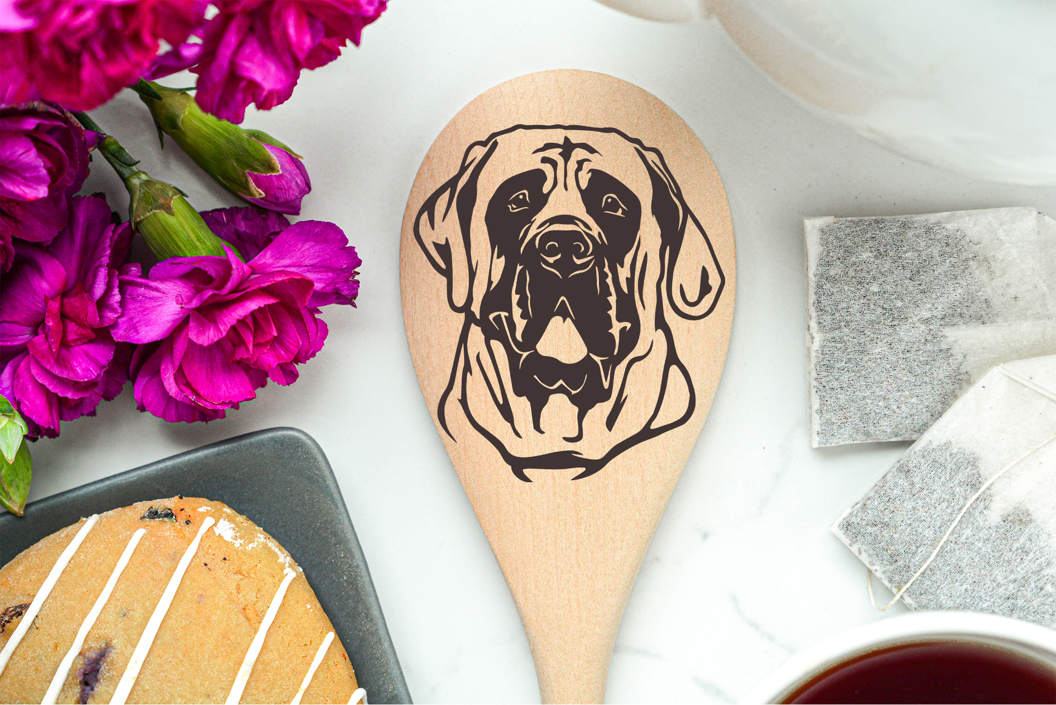 Mastiff English Wooden Spoon