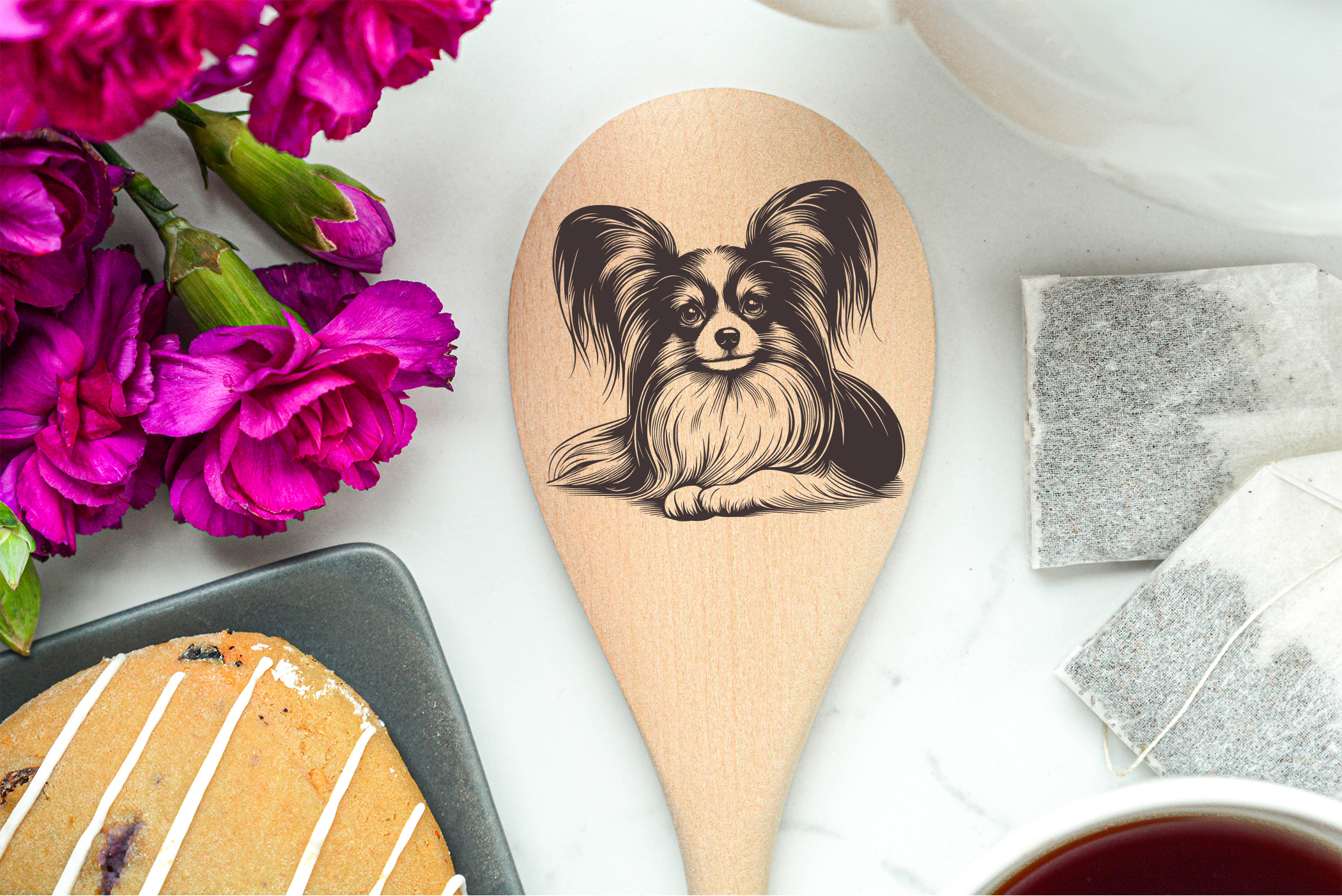 Papillion Wooden Spoon
