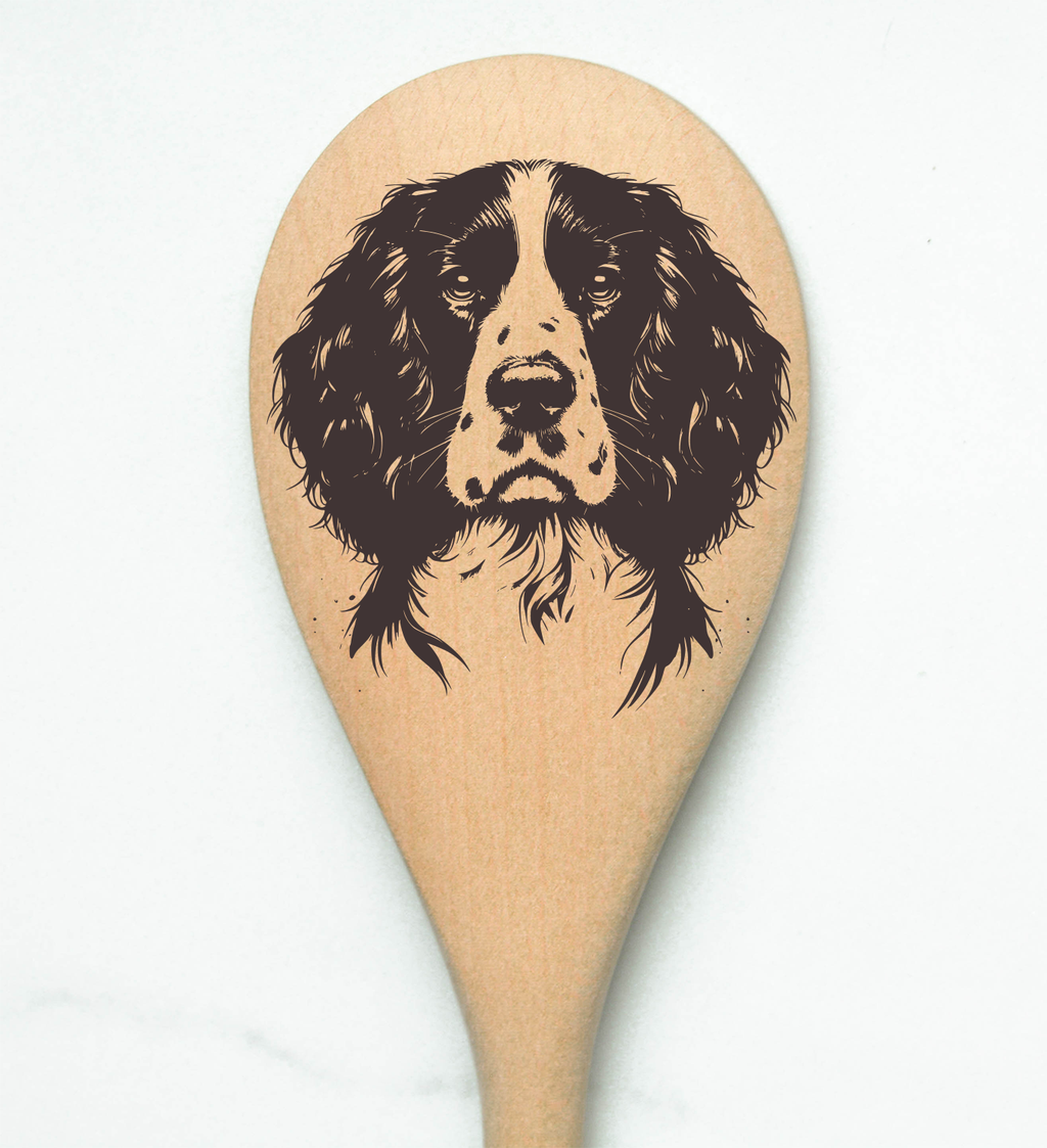 Springer Spaniel Wooden Spoon