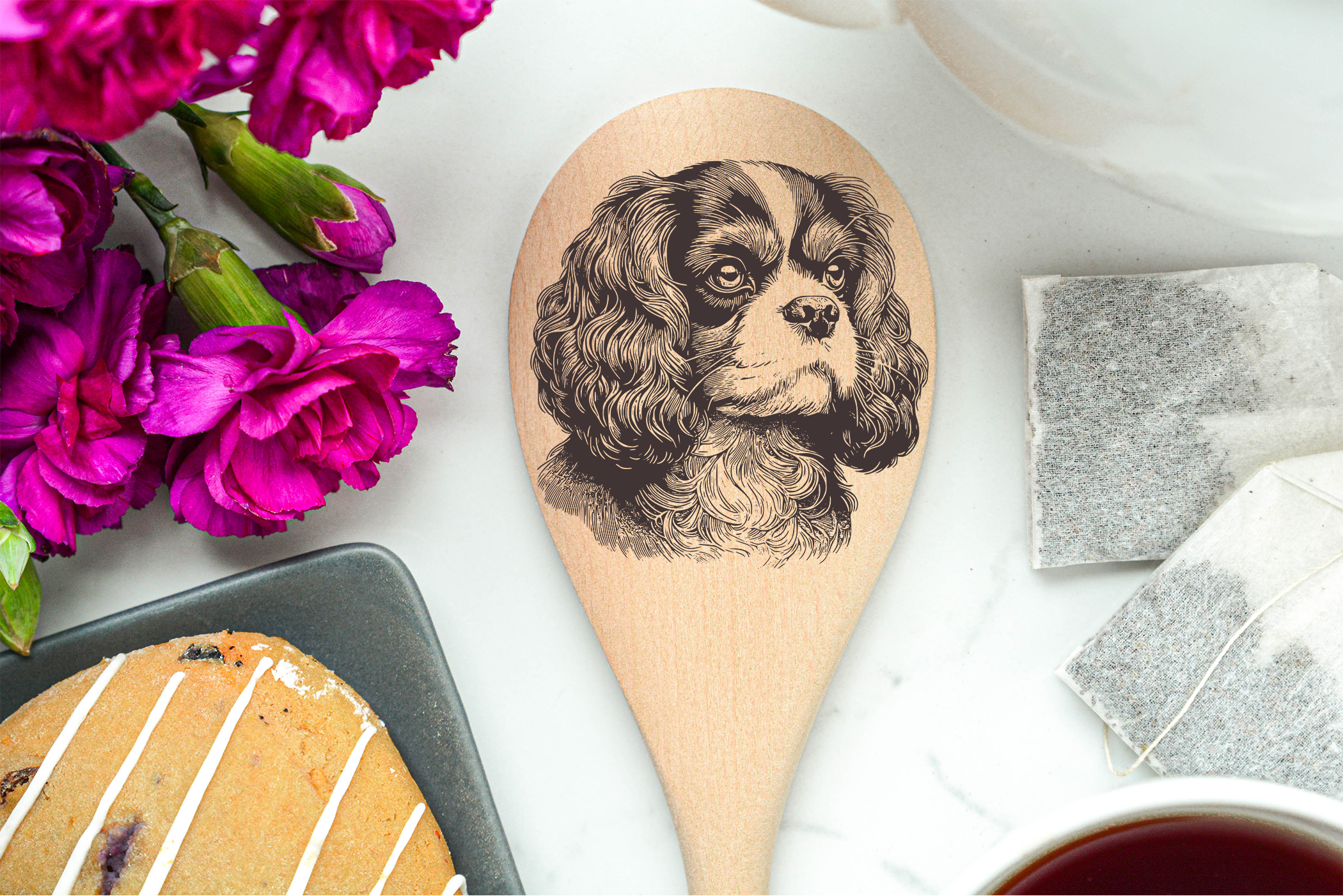 King Charles Wooden Spoon
